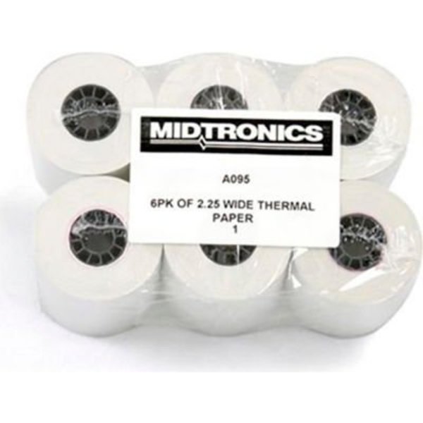 Integrated Supply Network Midtronics 2 1/4" Thermal Paper / 6Pk A095
